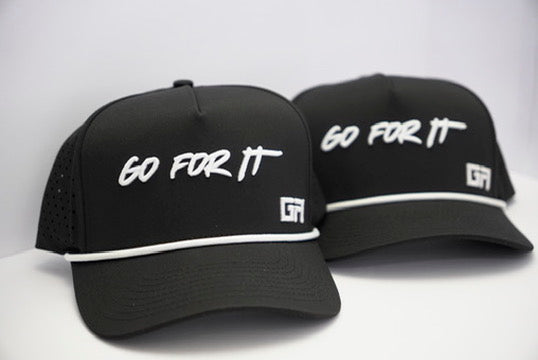 GO FOR IT 5-Panel Waterproof Sport Golf Hat
