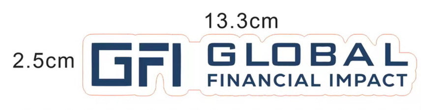 Global Financial Impact Sticker -Buy 2, Get 2 FREE!