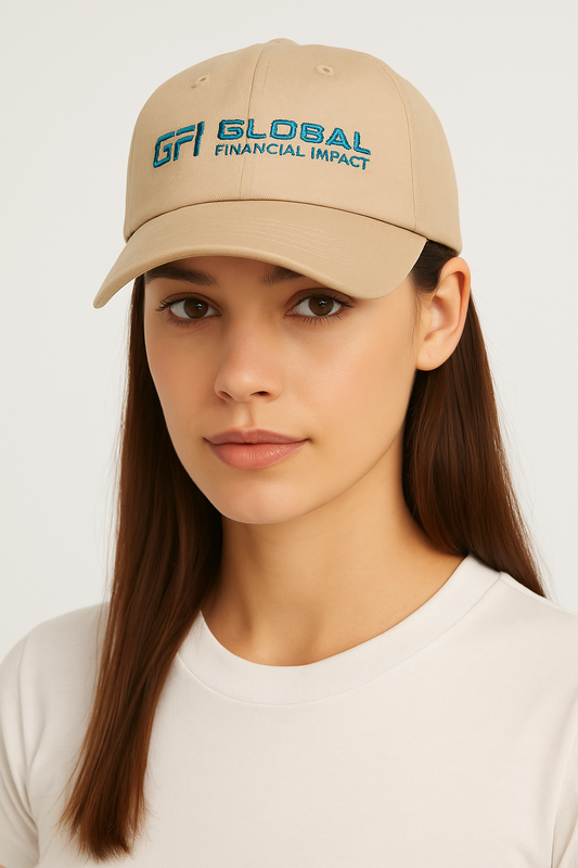 GFI Global Finanical Impact 3D Embroidered Baseball Cap