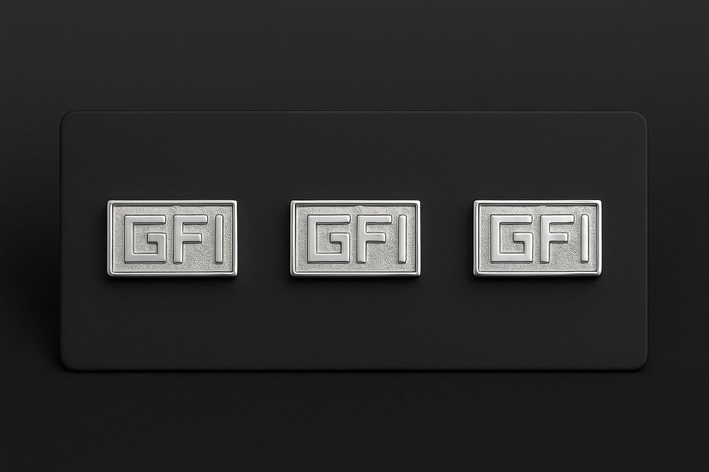 GFI Executive Lapel Pins – Silver