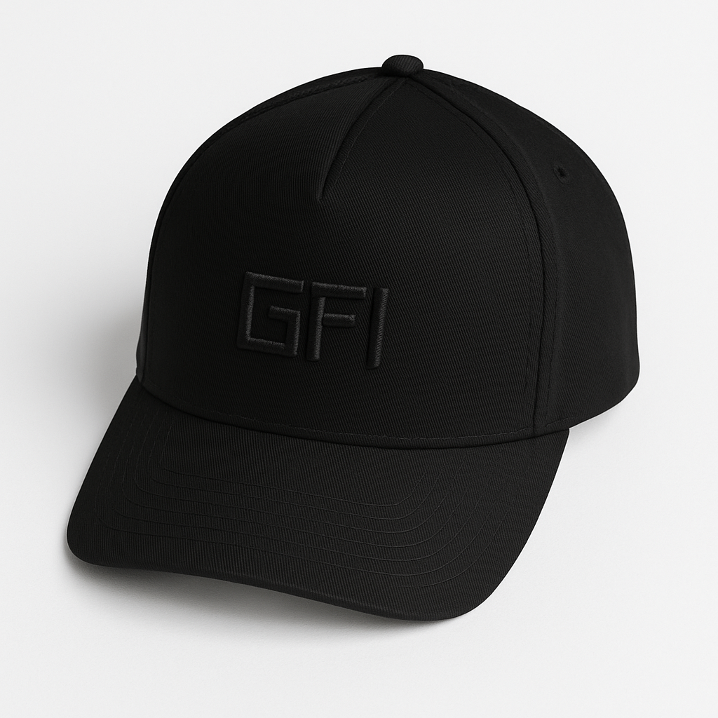 GFI Snapback Hat – 3D Embroidery - GFI-LGNDS Collection (Limited Stock)