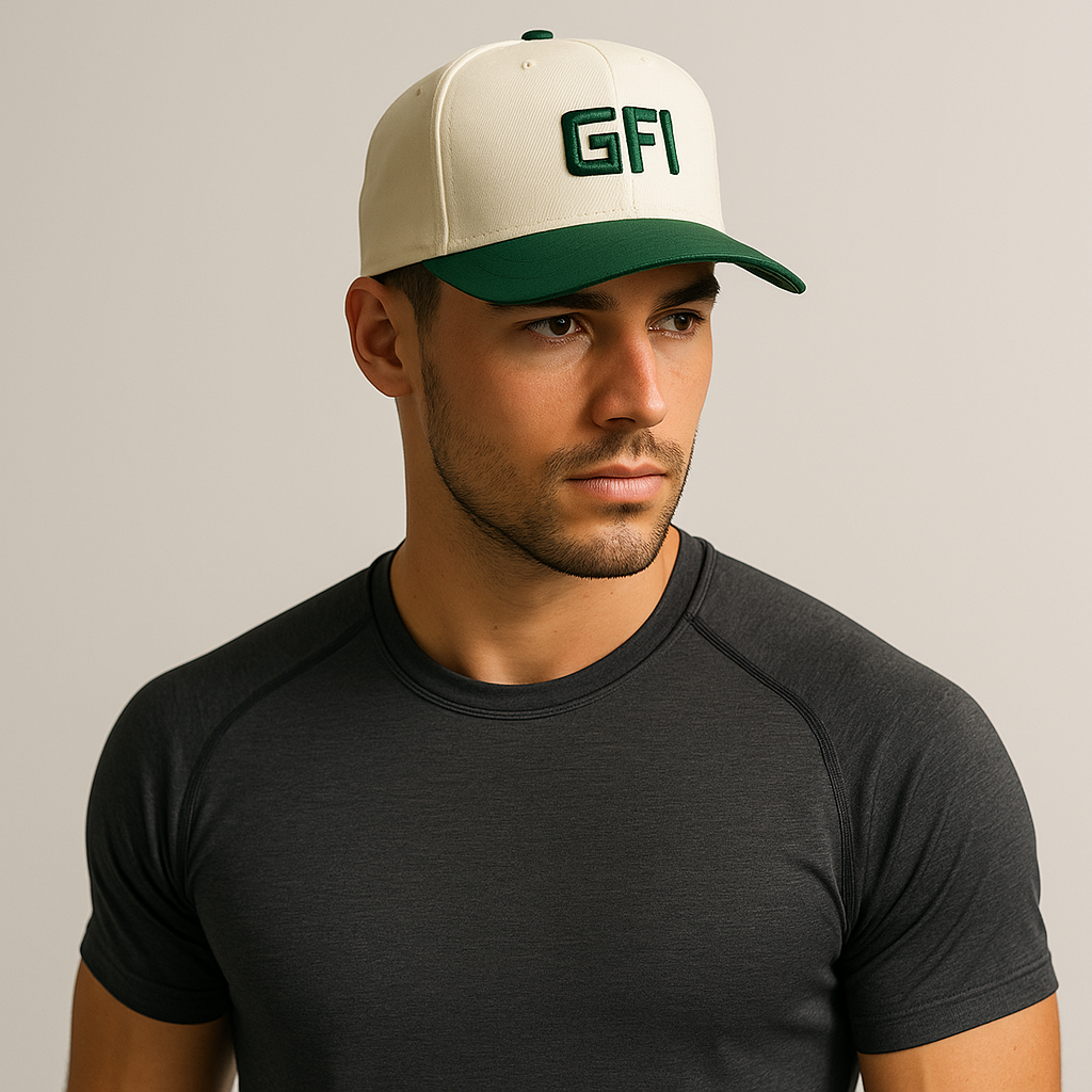 GFI Two-Tone Snapback Hat – GFI-LGNDS Collection (Limited Stock)