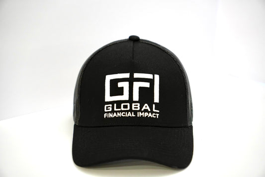 GFI Trucker Hat -Black/White