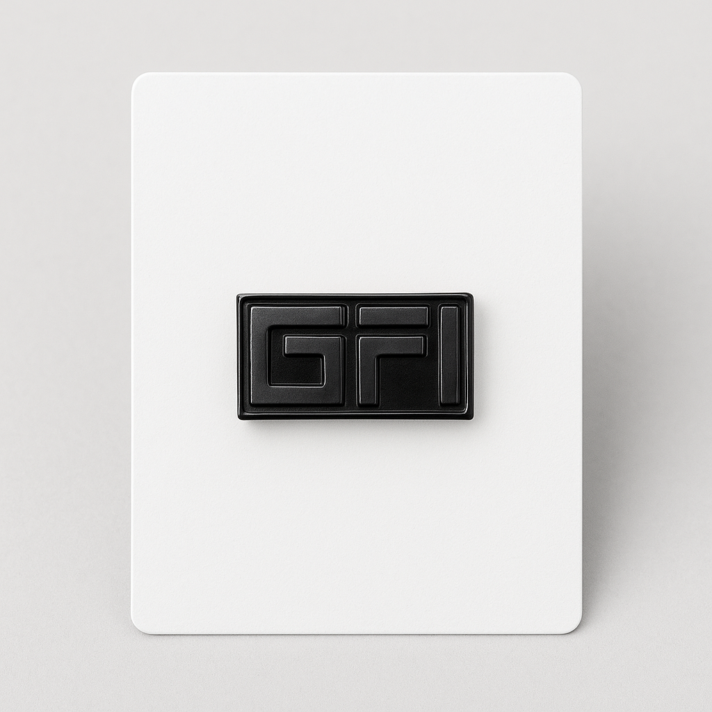 Rectangular Ceo Pin GFI Executive Lapel Pins – Black BUY2GET2FREE – Inspired Apparel