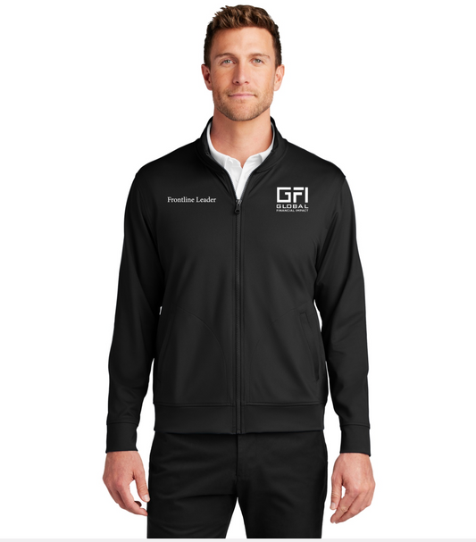 GFI “Frontline Leader” Eco-Tech Full-Zip Jacket – Black