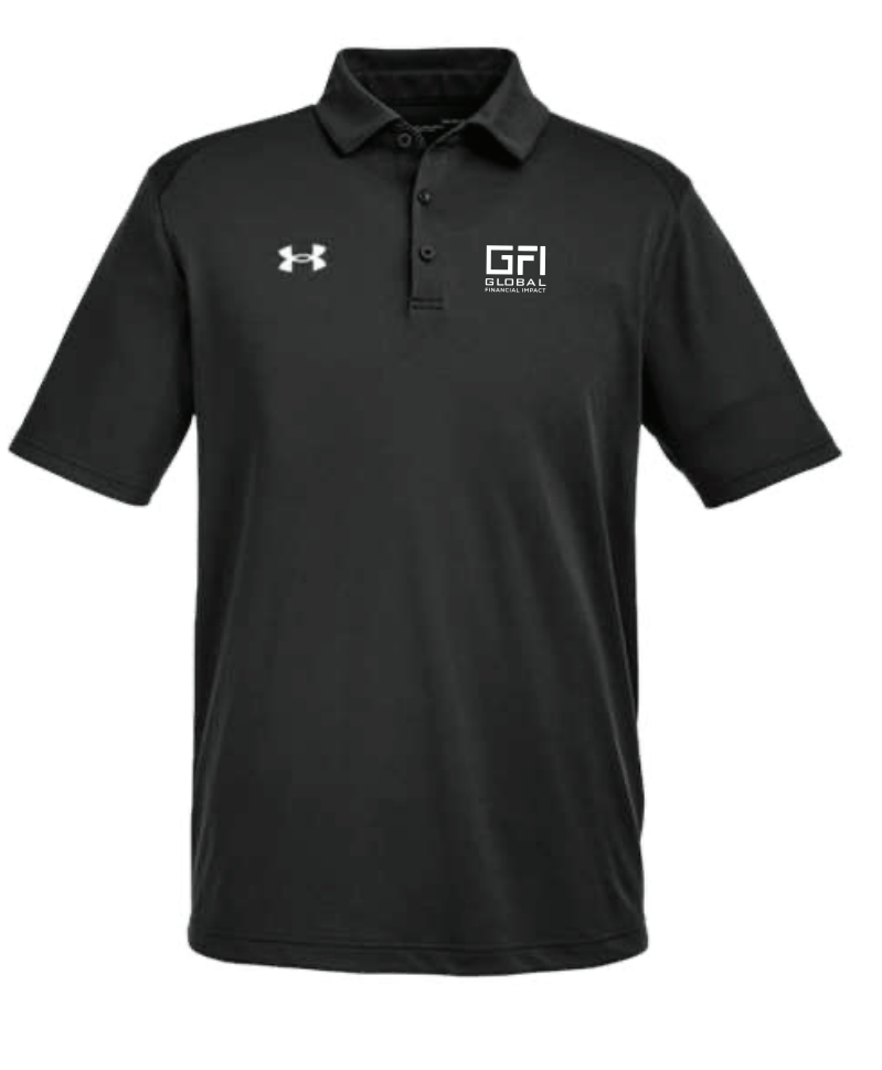 GFI x Under Armour Men’s Tech Polo – Black