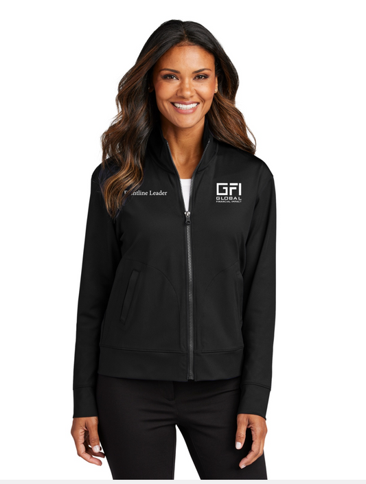 GFI “Frontline Leader” Eco-Tech Full-Zip Jacket – Black (Women's)