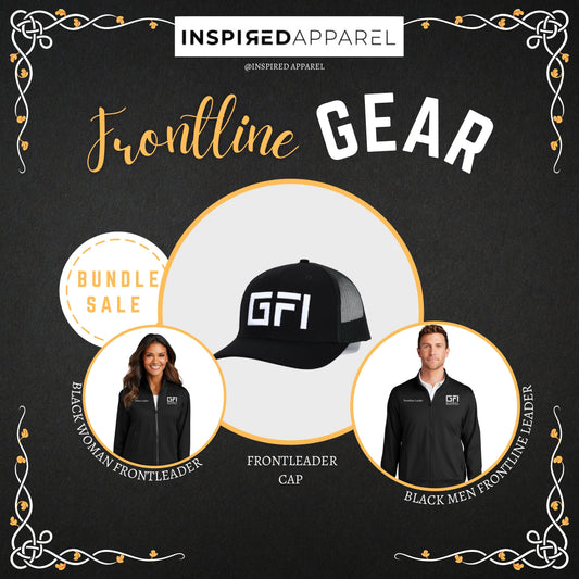 Frontline Gear Bundle – Black Jacket & Hat MEN- ONLY $61.99