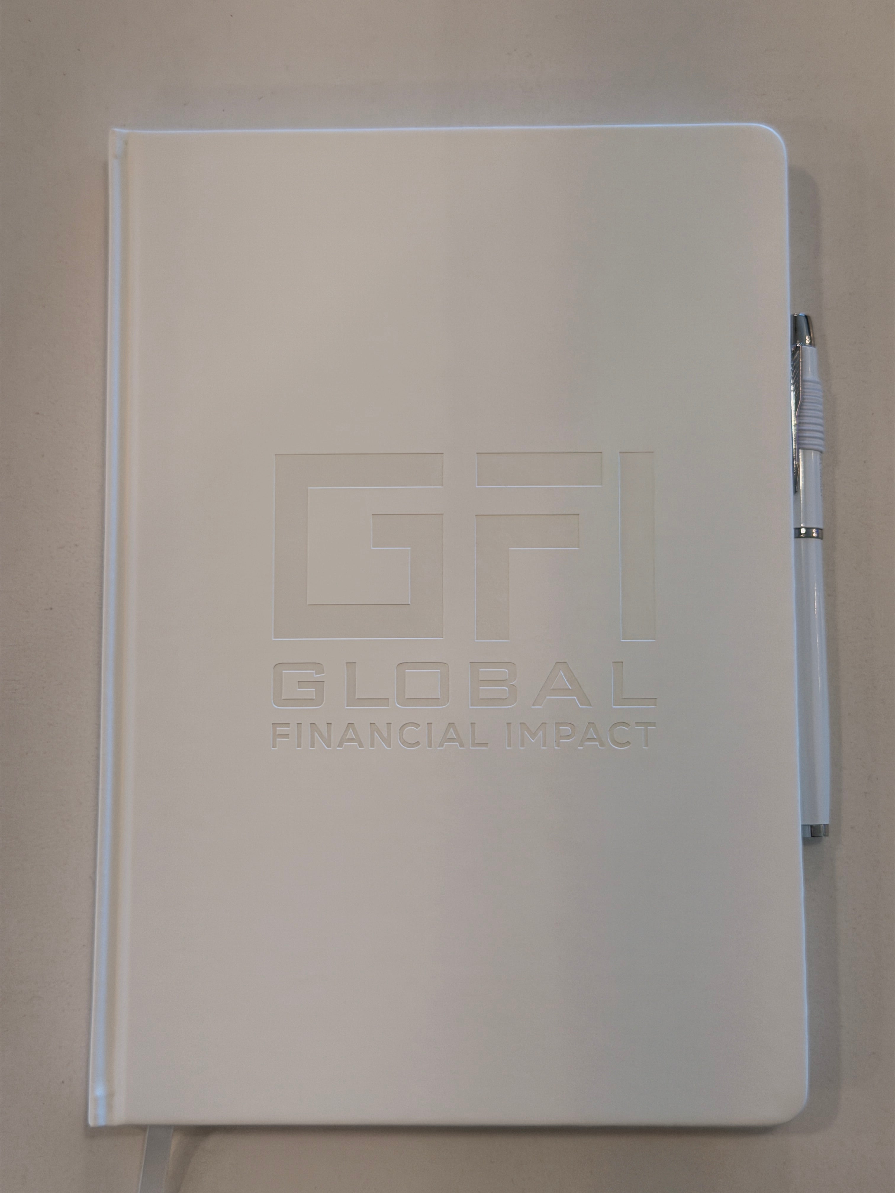 New Collection GFI Notebook w/Pen – Hard Cover – Inspired Apparel