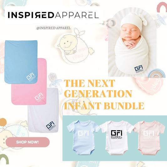 The Next Generation Infant Bundle – Onesies & Blanket Set
