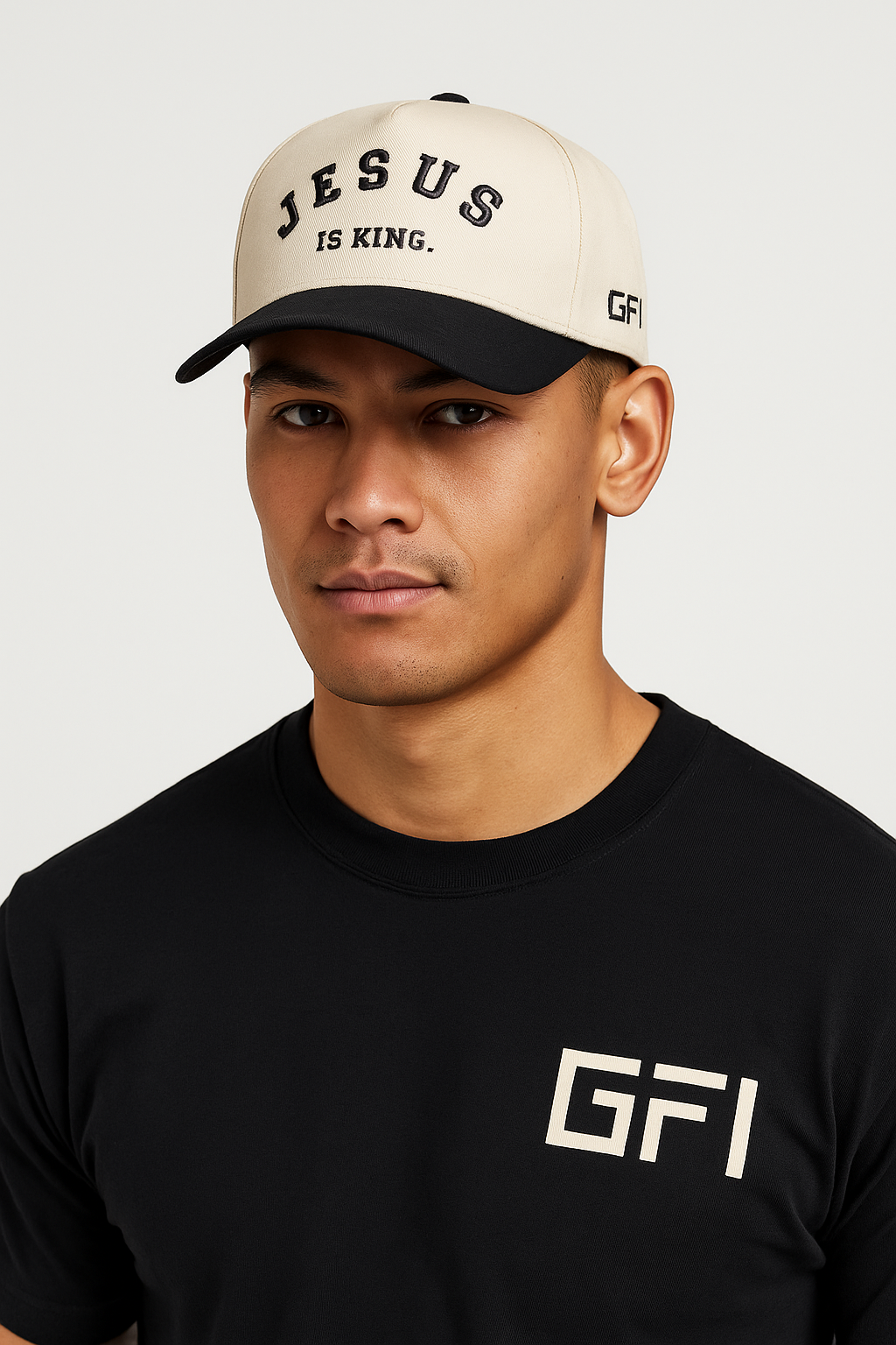 JESUS IS KING Two-Tone Cap