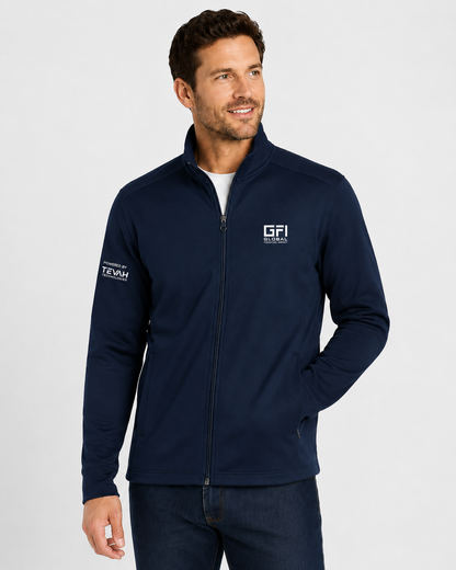 GFI x Tevah Grid Fleece Jacket Men