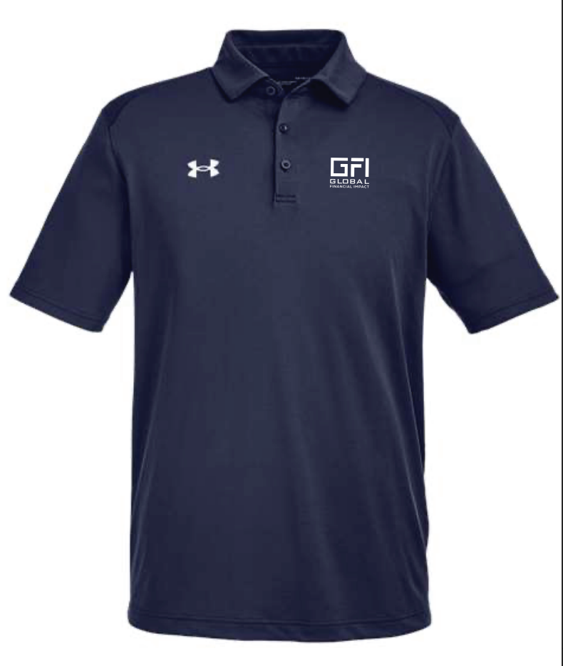 GFI x Under Armour Men’s Tech Polo – Midnight Navy