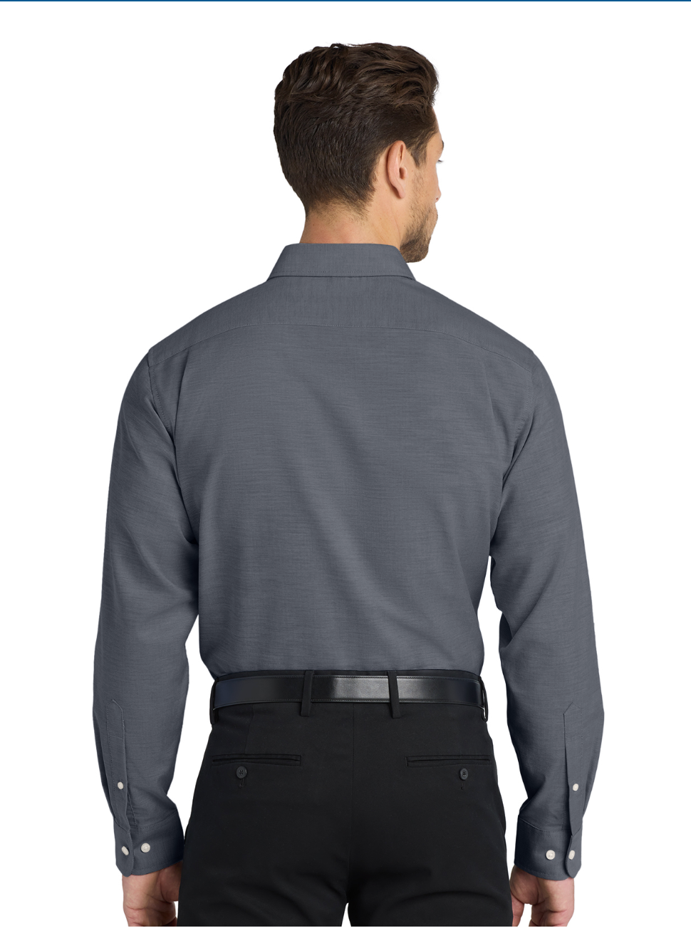 GFI SuperPro™ Oxford Shirt – Black w/Black Embroidery