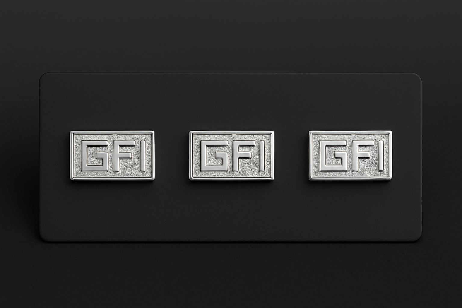 Gphi Pin GFI Executive Lapel Pins – Silver BUY2GET2FREE – Inspired Apparel