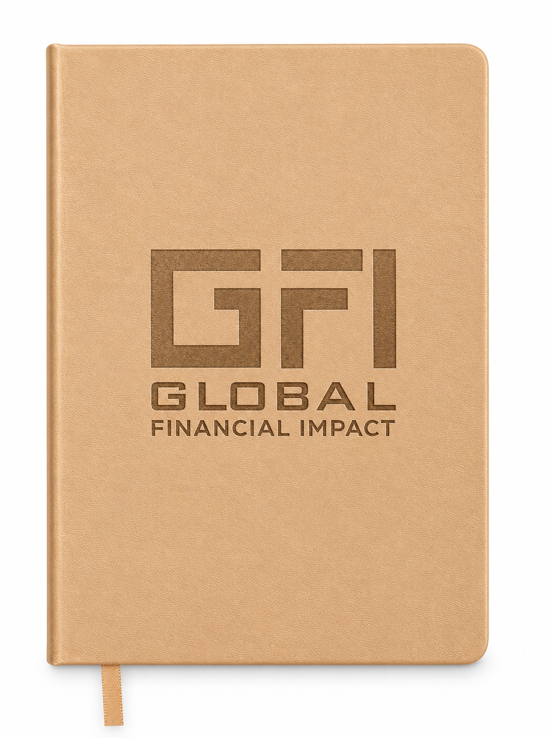 GFI Premium PU Leather Hardcover Notebook – Brown
