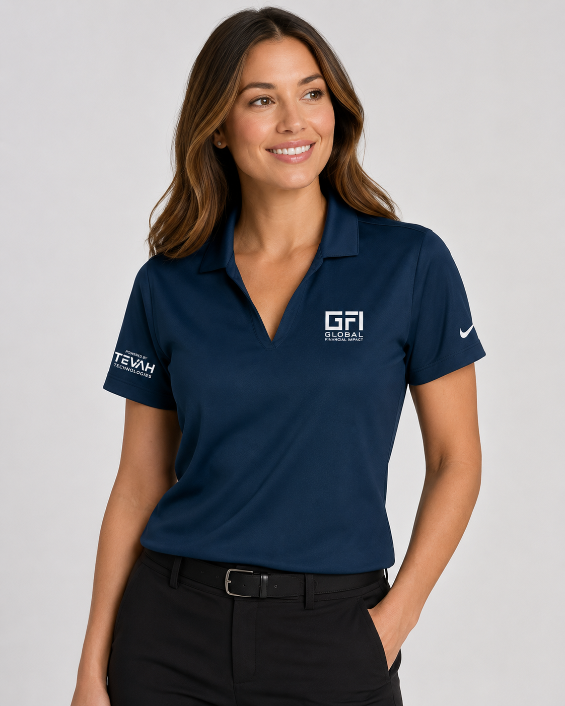 GFI x Tevah Nike Performance Polo (Woman)