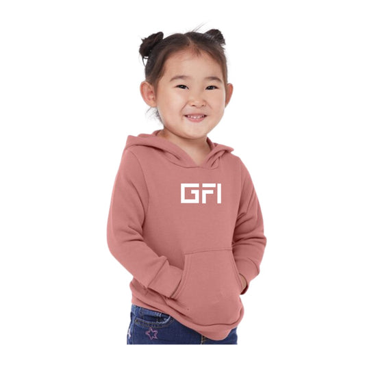 GFI Toddler Fleece Pullover Hoodie – Mauve