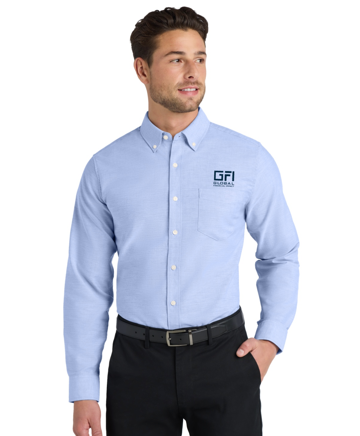 GFI SuperPro™ Oxford Shirt – Oxford Blue